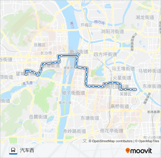 405路 Bus Line Map