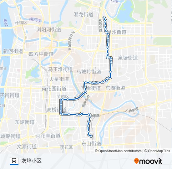 公交503路的线路图