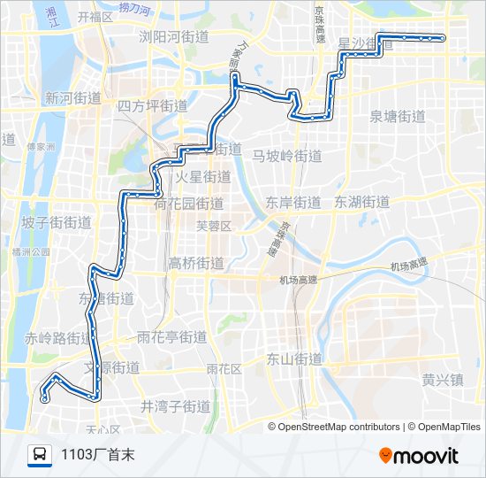 701路 bus Line Map