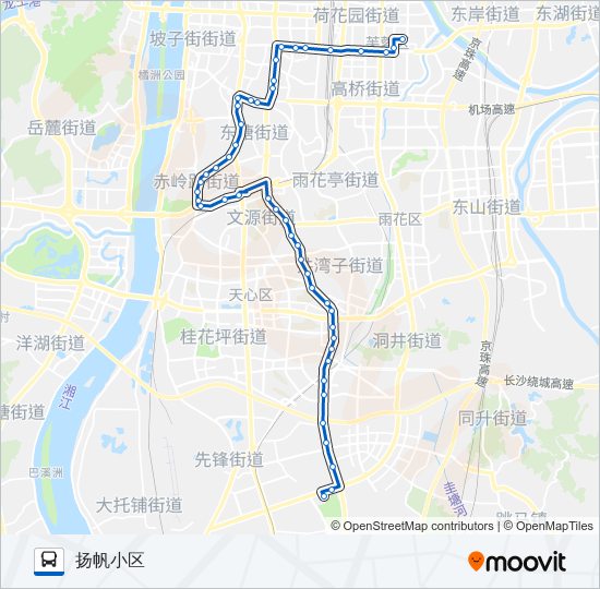 702路 bus Line Map