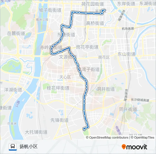 702路 Bus Line Map