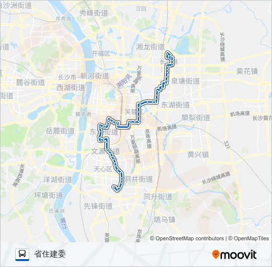703路 Bus Line Map