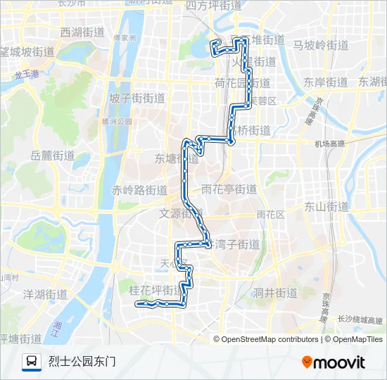 705路 Bus Line Map