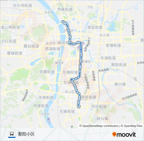 801路 Bus Line Map