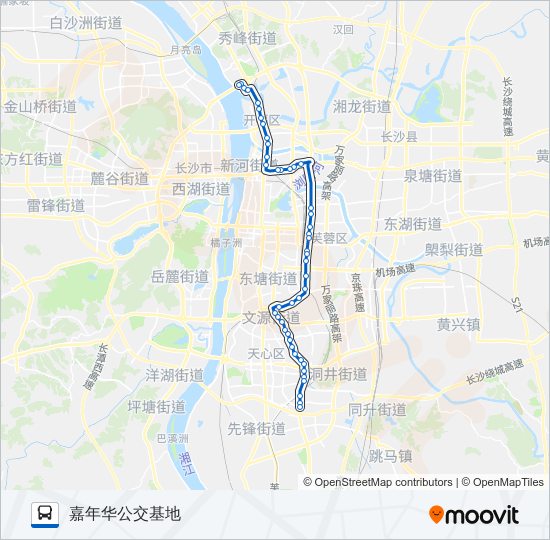 801路 bus Line Map