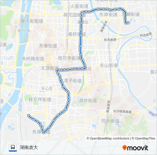 802路 Bus Line Map