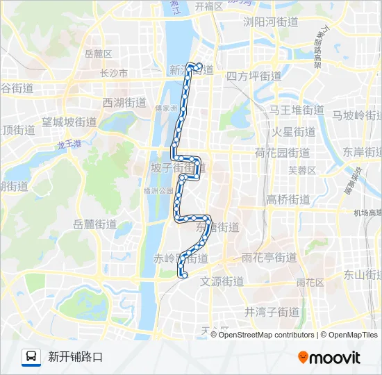 804路 Bus Line Map