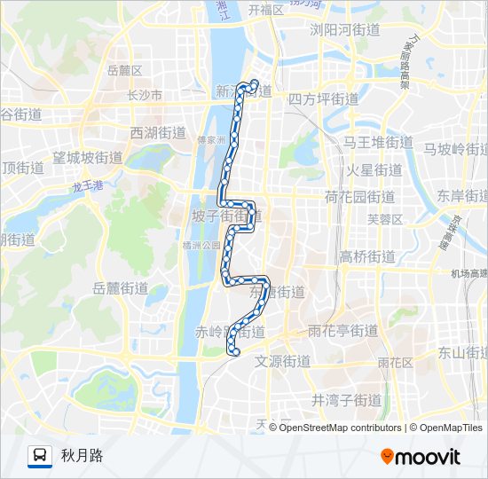 公交804路的线路图