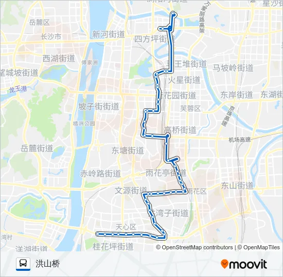 805路 Bus Line Map