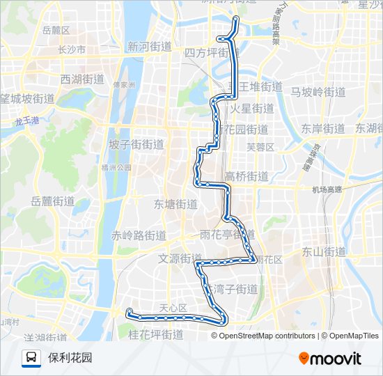 805路 bus Line Map