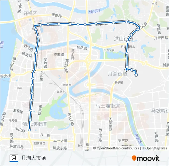 807路 Bus Line Map