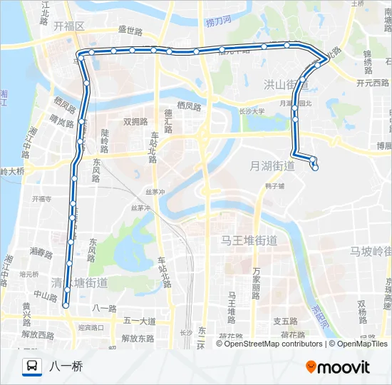807路 Bus Line Map