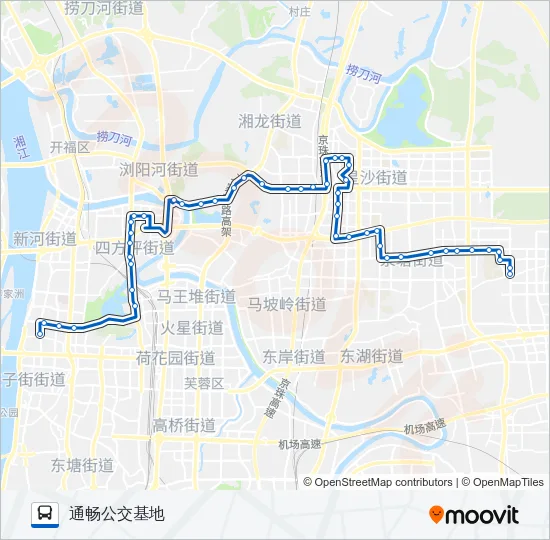 808路 Bus Line Map