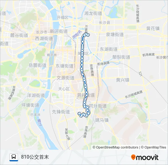 810路 Bus Line Map