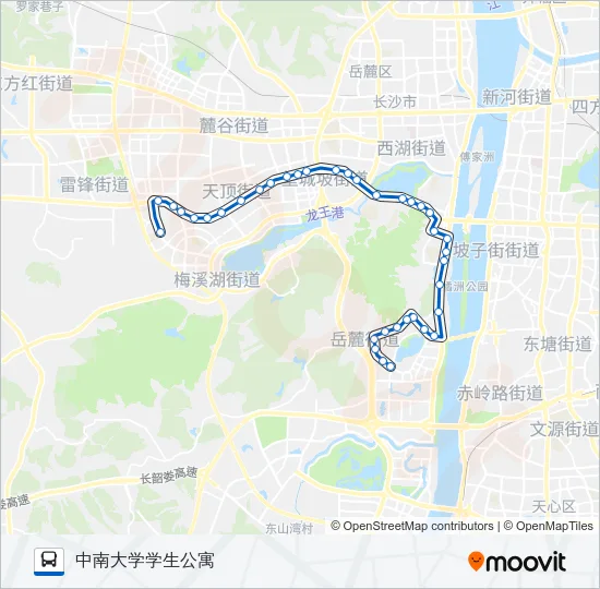 公交902路的线路图