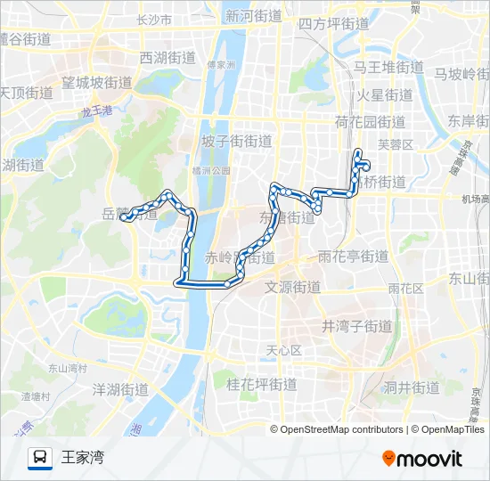 905路 Bus Line Map