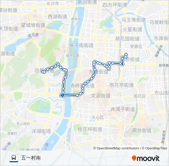 905路 Bus Line Map