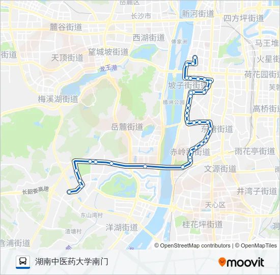 908路 Bus Line Map
