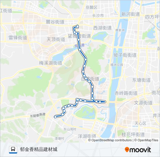 909路 bus Line Map