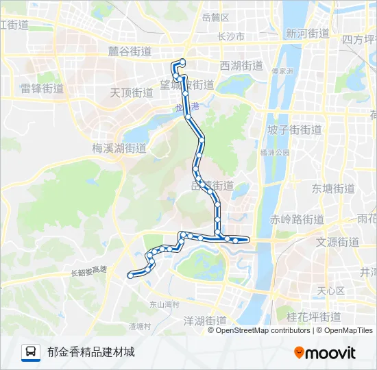 909路 Bus Line Map