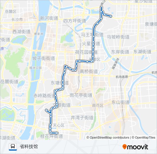 公交915路的线路图