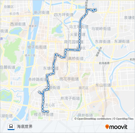 公交915路的线路图