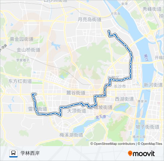 公交916路的线路图