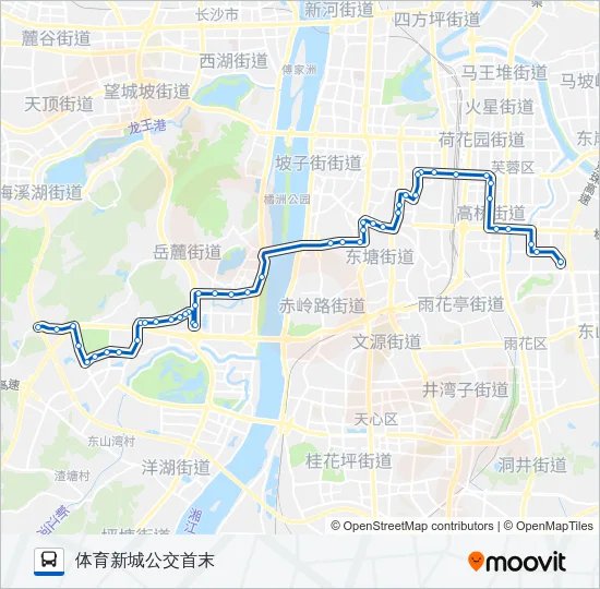 917路 Bus Line Map