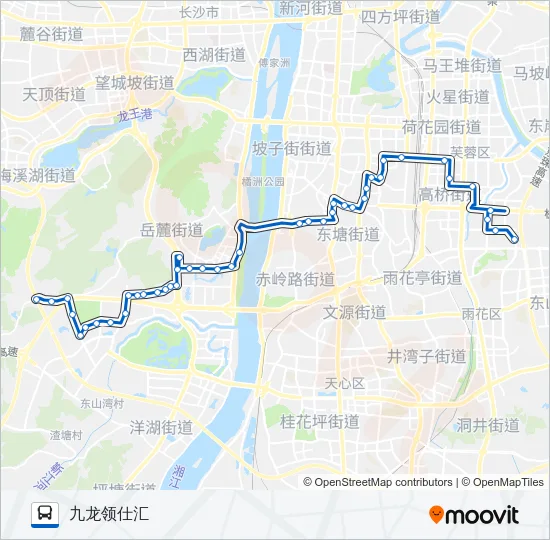 917路 Bus Line Map