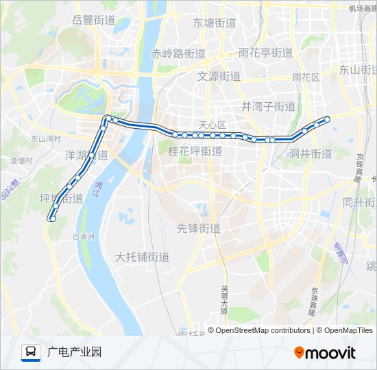 公交938路的线路图