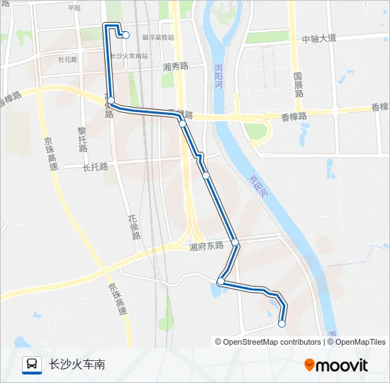 148支线 Bus Line Map