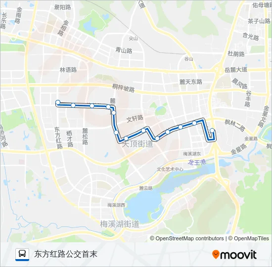 18路区间 Bus Line Map