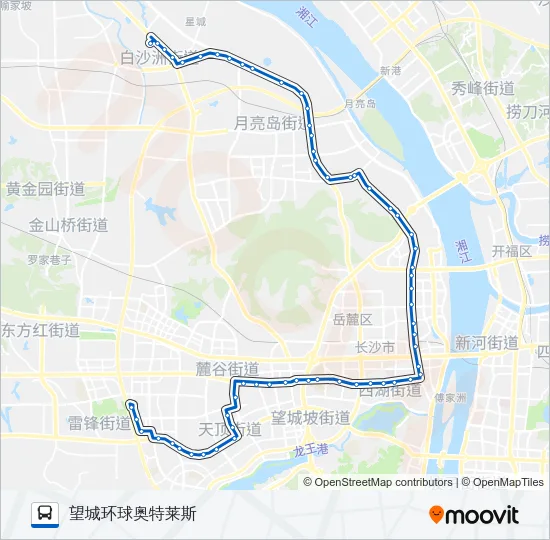 W106路 Bus Line Map