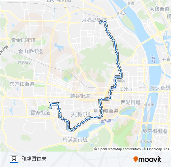 W115路 Bus Line Map