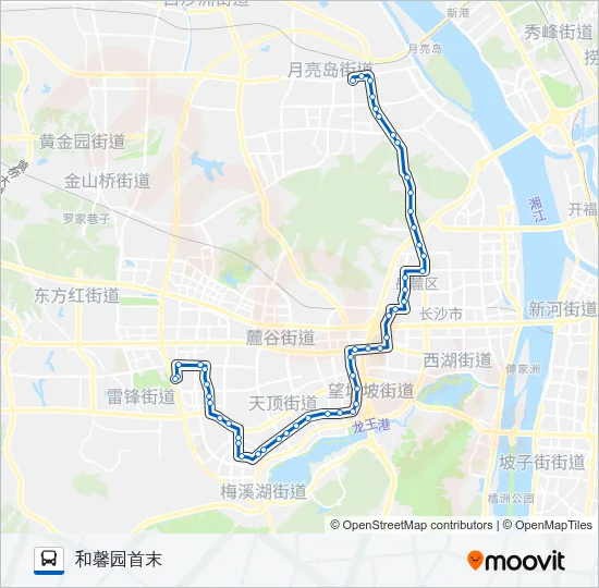 W115路 Bus Line Map