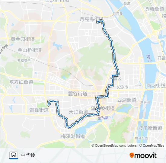 W115路 Bus Line Map