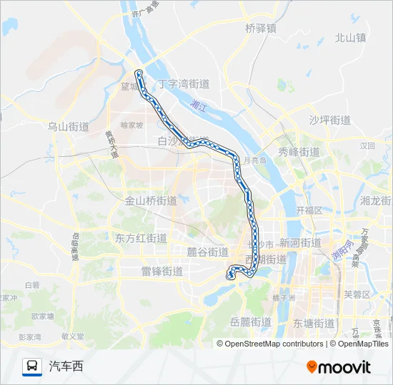 W116路 Bus Line Map