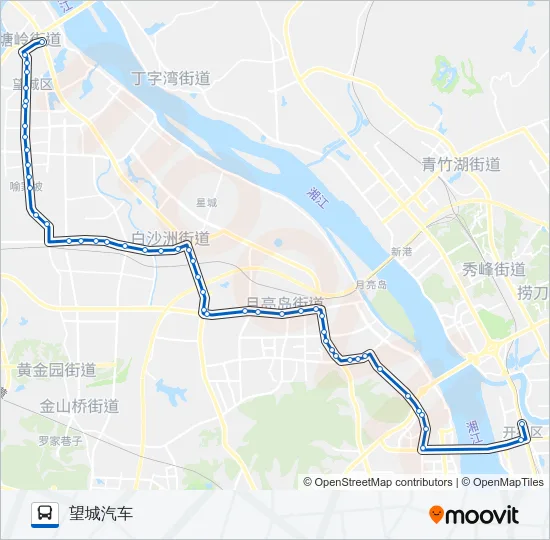 W117路 Bus Line Map