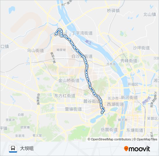 W204路 bus Line Map