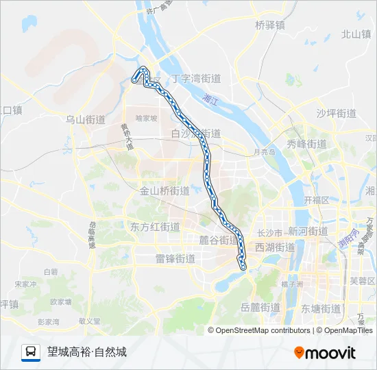 W204路 Bus Line Map