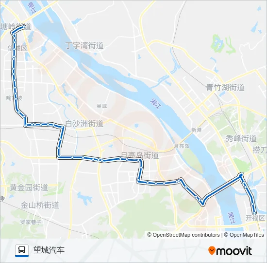 W207路 Bus Line Map