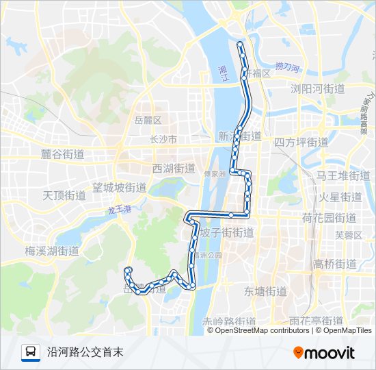 临106路 bus Line Map