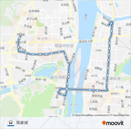 公交临109路的线路图