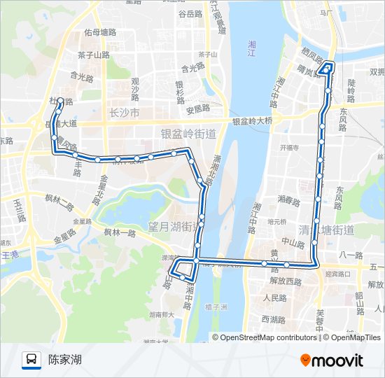 临109路 bus Line Map