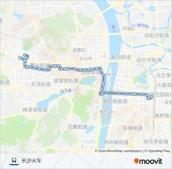 临118路 Bus Line Map
