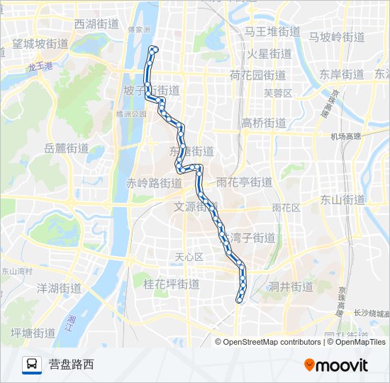 公交临123路的线路图