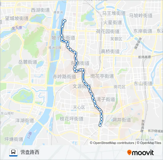 公交临123路的线路图