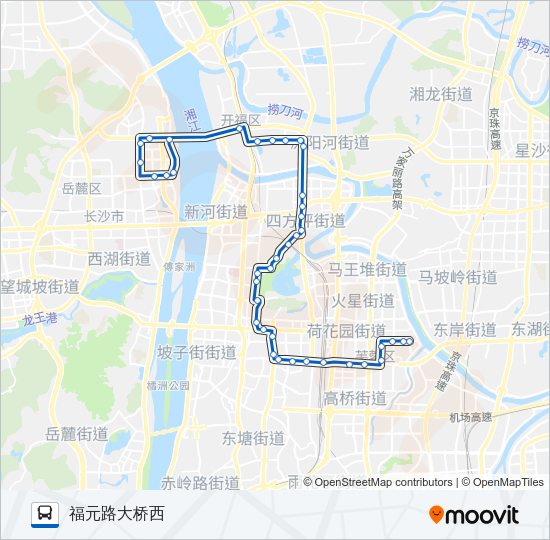 临131路 Bus Line Map