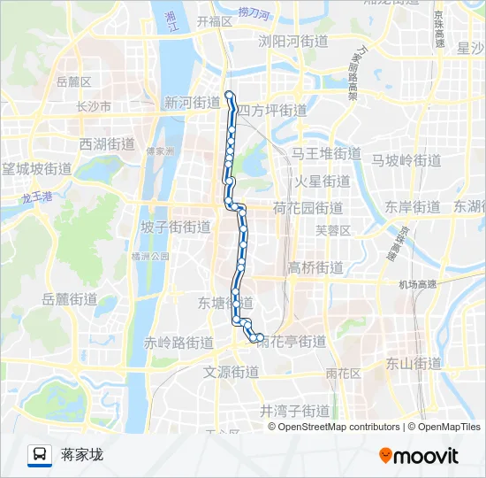 临146路 Bus Line Map