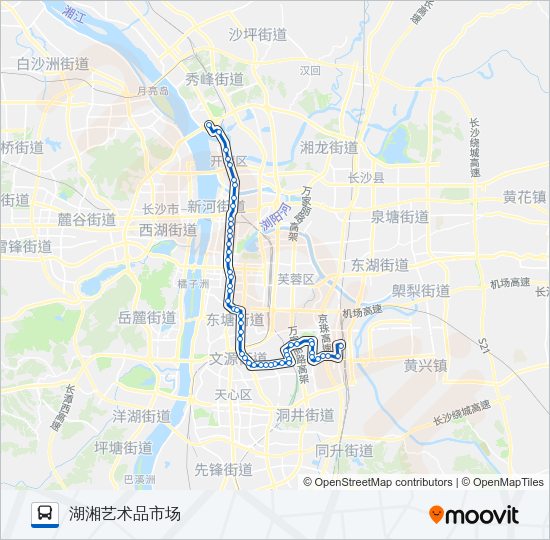 公交临159路的线路图